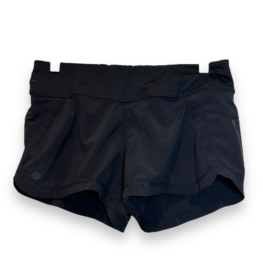 Athleta Cadet Black Ready Set Short Womens Size Small Black Running‎ Yoga Gym